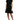 Dolce & Gabbana Elegant Black Floral Lace A-Line Mini Dress