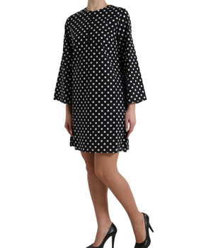 Dolce &amp; Gabbana Minivestido recto elegante con lunares