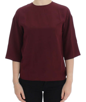 Dolce & Gabbana Enchanted Sicilian Silk Top Dolce & Gabbana 