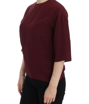 Dolce & Gabbana Enchanted Sicilian Silk Top Dolce & Gabbana 