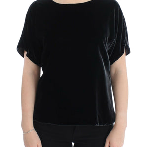 Dolce &amp; Gabbana Enchanting Velvet Short Sleeve Top