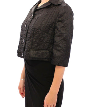 Dolce &amp; Gabbana Elegante chaqueta bolero negra