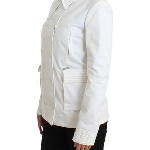 GF Ferre Chic Double Breasted Cotton Jacket