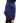 GF Ferre Chic Blue K-Way Jacket with Faux Fur Accent GF Ferre 