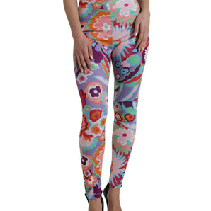 Dolce &amp; Gabbana Leggings de cintura alta con estampado floral encantador