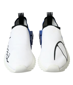 Zapatillas Dolce &amp; Gabbana Chic Low Top Sorrento en azul y blanco