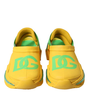 Pantuflas tipo zuecos de goma Dolce &amp; Gabbana Chic en colores exuberantes