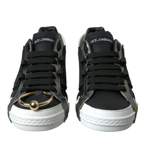 Dolce & Gabbana Elegant Calfskin Low Top Sneakers