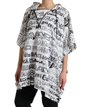 Dolce &amp; Gabbana Camiseta tipo cazadora con logo estampado y capucha Chic