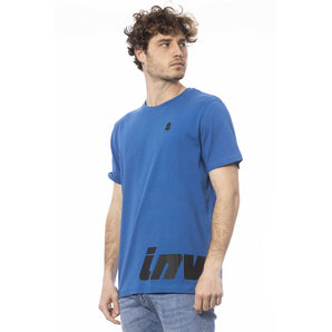 Camiseta de algodón con cuello redondo y logo en el pecho de Invicta