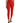 Dolce & Gabbana Red Nylon Stretch Slim Leggings Pants