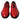 Dolce &amp; Gabbana Elegant Red Leather Oxford Dress Shoes