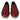 Dolce & Gabbana Red Sequined Leather Loafers