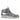 Dolce &amp; Gabbana Silver Leather High-Top Sneakers