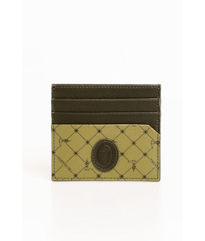 Trussardi Green Leather Men Wallet