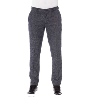 Trussardi Black Cotton Men Pant