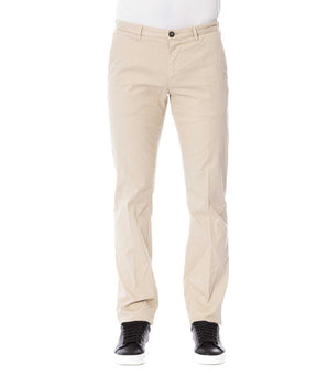 Trussardi Beige Cotton Men Pants