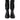 Dolce & Gabbana Sleek Black Shearling Mid Calf Boots