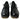 Dolce &amp; Gabbana Elegant Black Leather Derby Dress Shoes