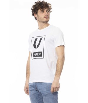 Men's Ungaro Sport White Cotton T-Shirt