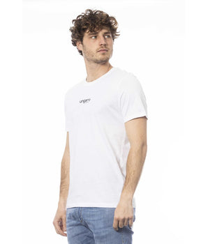 Ungaro Sport White Cotton Men T-Shirt