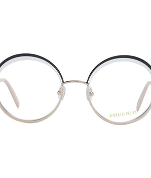 Emilio Pucci Black Metal Glasses (Frames)