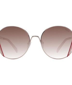 Emilio Pucci Rose Gold Metal Sunglasses