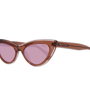 Emilio Pucci Brown Plastic Sunglasses