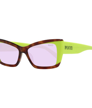 Emilio Pucci Multicolor Plastic Sunglasses