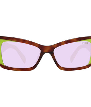 Emilio Pucci Multicolor Plastic Sunglasses