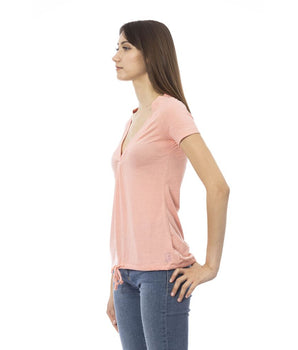 Trussardi Action Multicolor Cotton Women T-Shirt