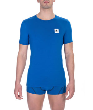 Bikkembergs Blue Cotton T-Shirt