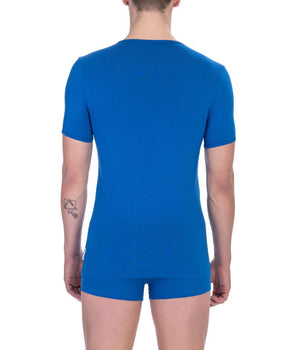 Bikkembergs Blue Cotton T-Shirt