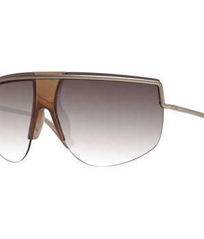 Max Mara Gold Metal Sunglasses