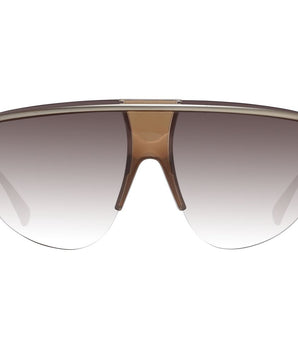 Max Mara Gold Metal Sunglasses