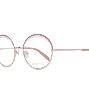 Emilio Pucci Pink Metal Glasses (Frames)