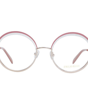 Emilio Pucci Pink Metal Glasses (Frames)
