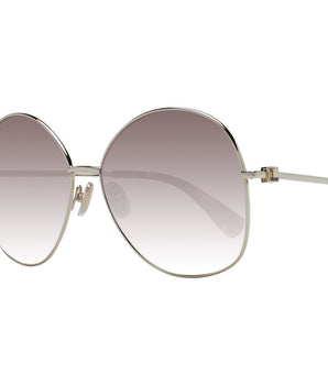 Max Mara Gold Metal Sunglasses