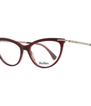 Max Mara Burgundy Plastic Glasses (Frames)