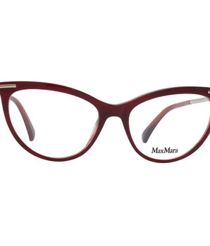 Max Mara Burgundy Plastic Glasses (Frames)
