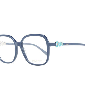Emilio Pucci Blue Plastic Glasses (Frames)
