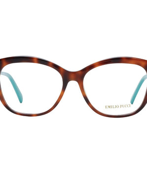 Emilio Pucci Brown Plastic Glasses (Frames)