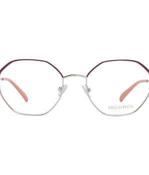 Emilio Pucci Red Metal Glasses (Frames)