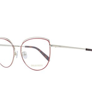 Emilio Pucci Red Metal Glasses (Frames)