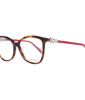 Emilio Pucci Brown Plastic Glasses (Frames)