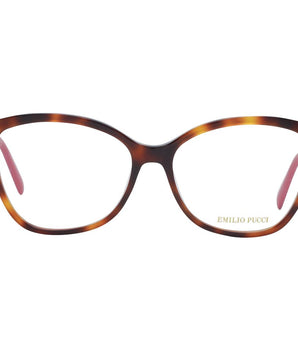Emilio Pucci Brown Plastic Glasses (Frames)