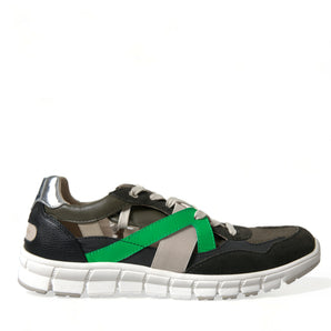 Dolce & Gabbana Exquisite Multicolor Low-Top Designer Sneakers