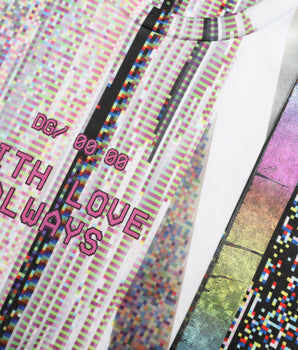 Dolce &amp; Gabbana Camiseta elegante multicolor con cuello redondo