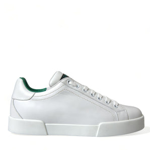 Dolce &amp; Gabbana Elegant Portofino Calfskin Sneakers