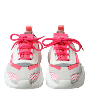 Dolce & Gabbana Multicolor Leather Daymaster Low Top Sneakers Shoes